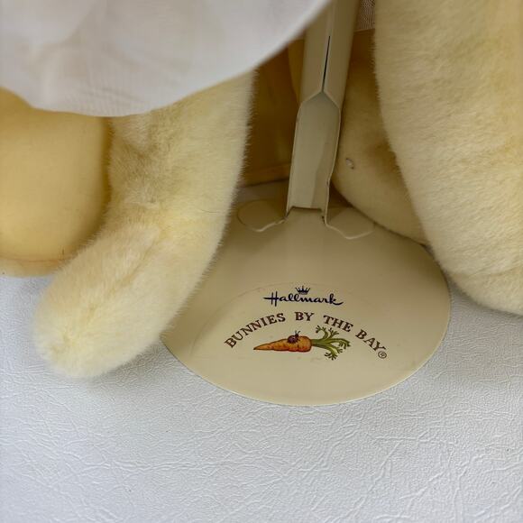 Bunnies by the Bay Gabigail Goodness Plush Rabbit Easter Peep-A-Boo with Stand - Picture 12 of 15